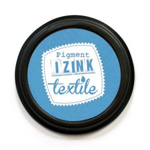 Poduszka z tuszem do tkanin Aladine, 7cm Błękitna